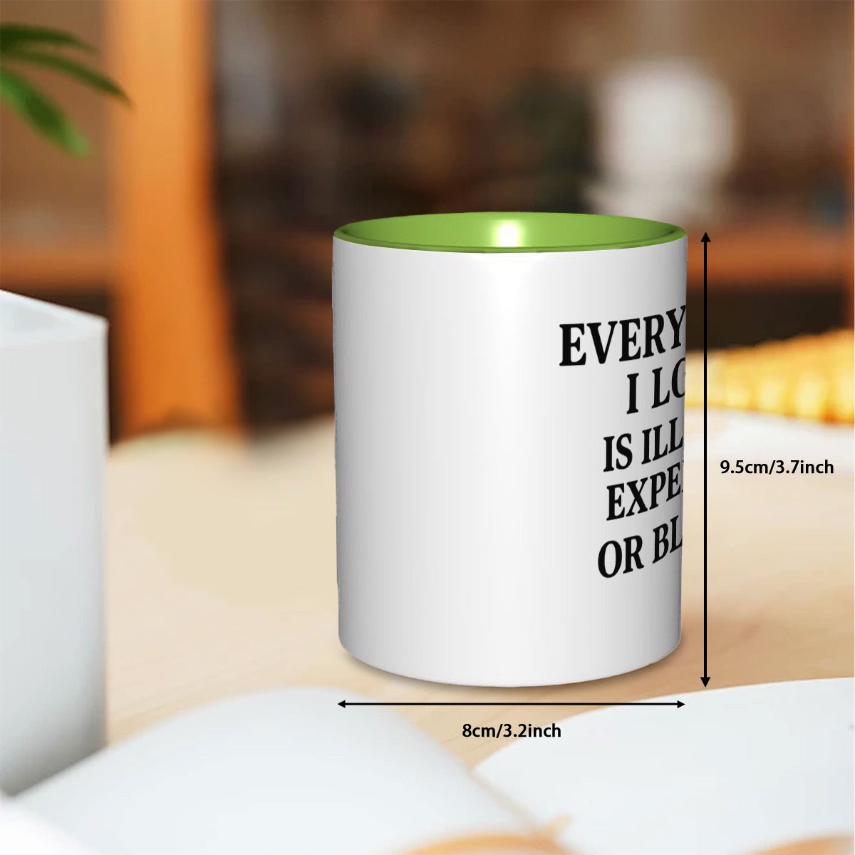 Everything I love is illegal 11oz Mug