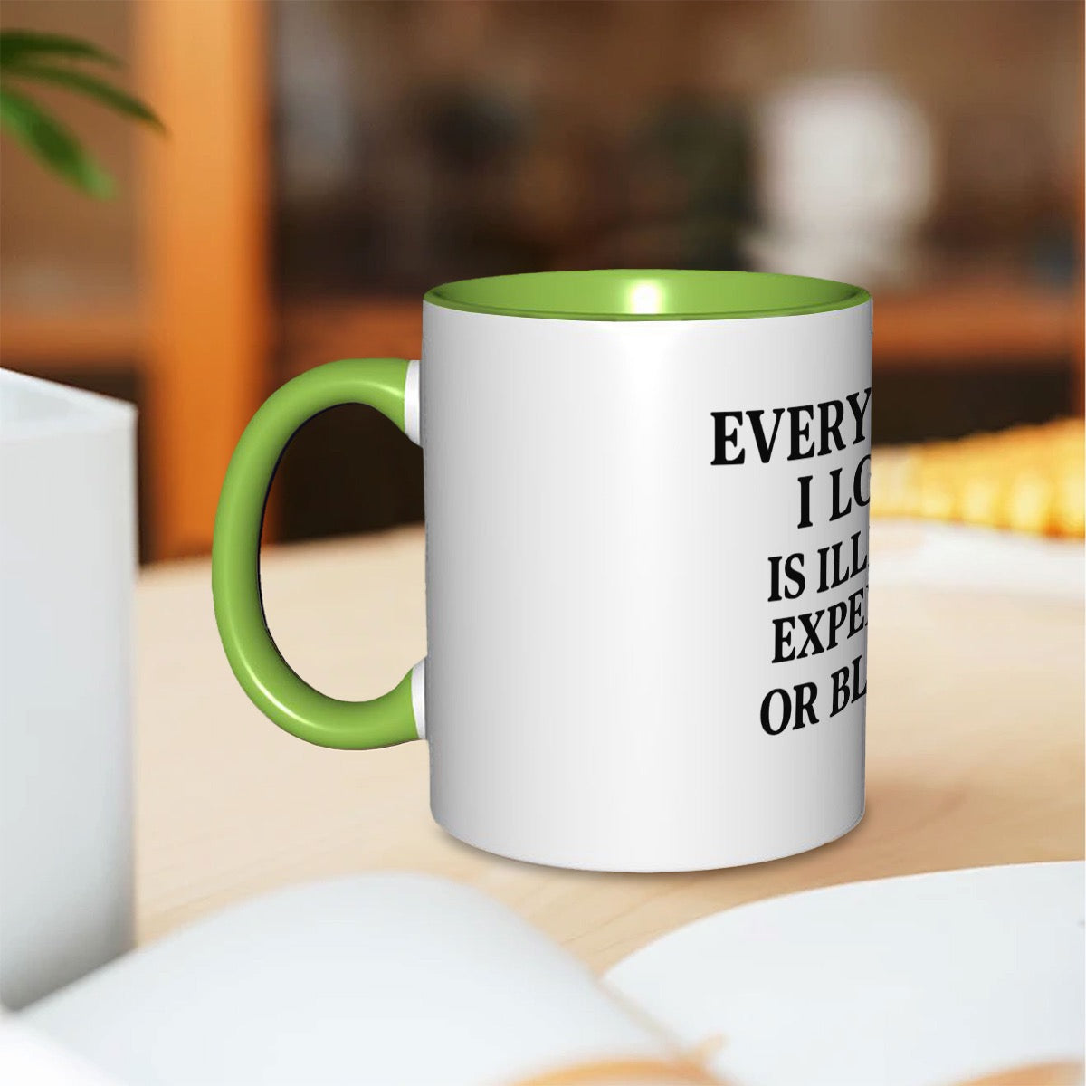 Everything I love is illegal 11oz Mug