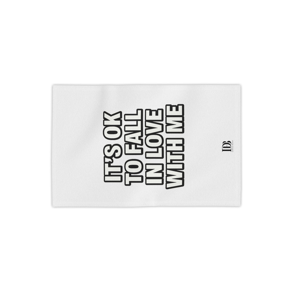 It’s ok to fall in love with me beach towel
