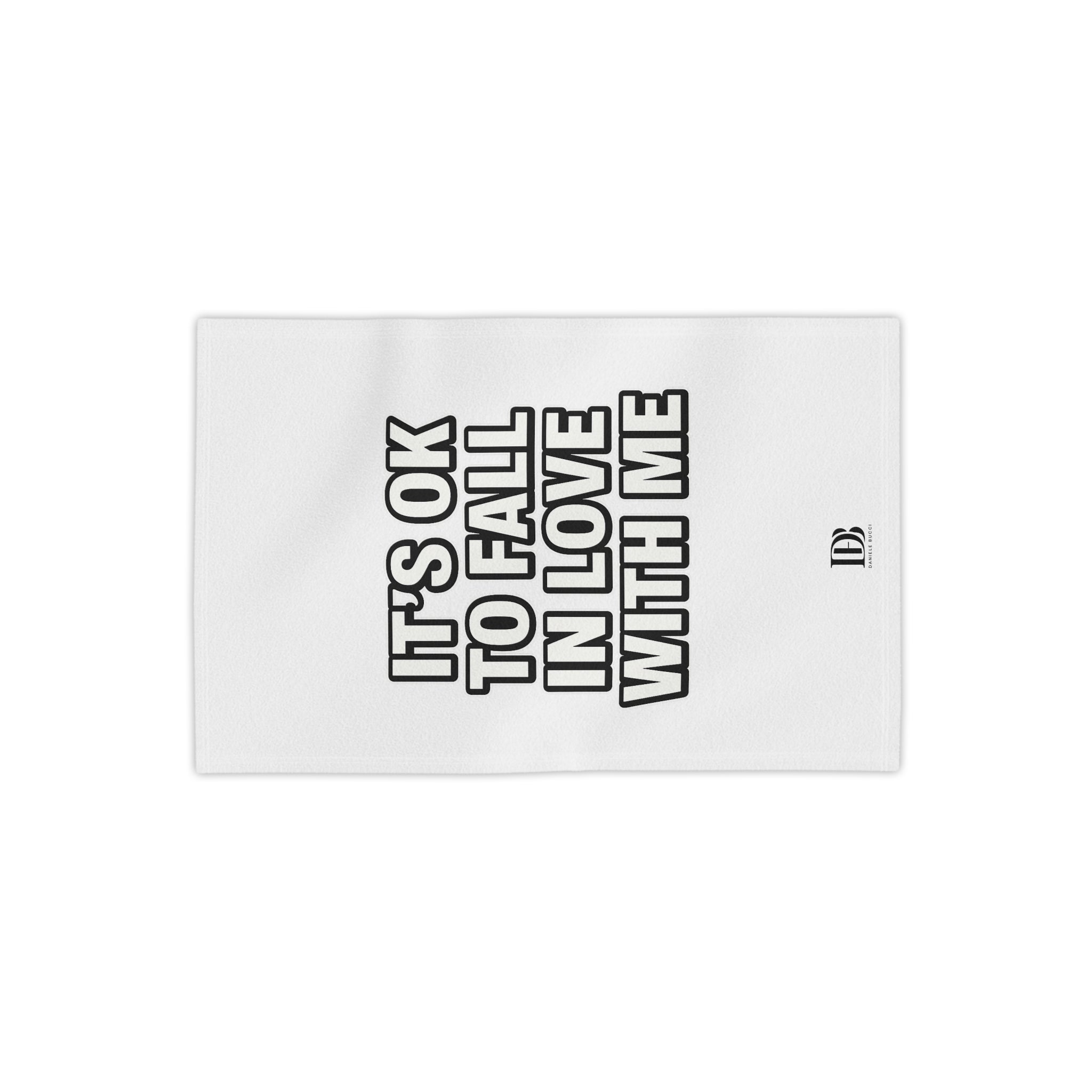 It’s ok to fall in love with me beach towel