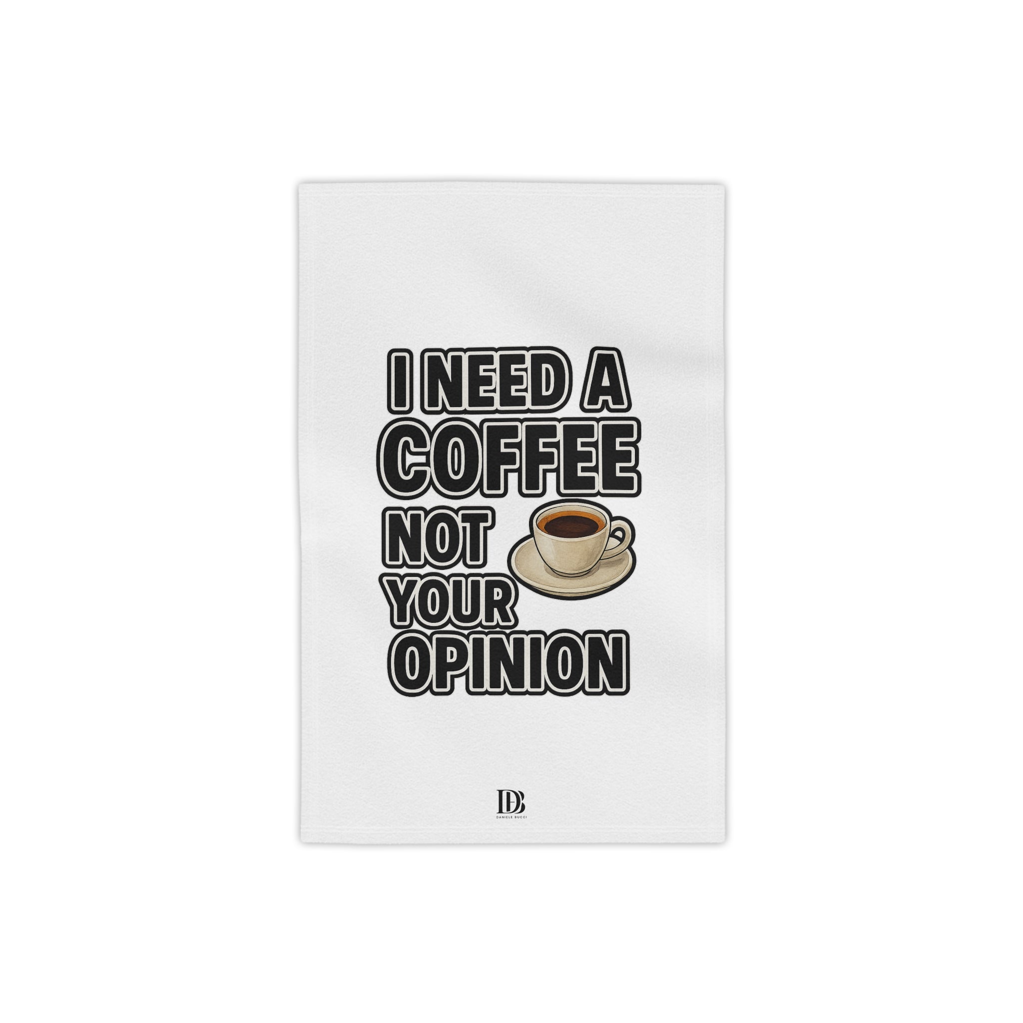 I need coffee not your opinion beach towel