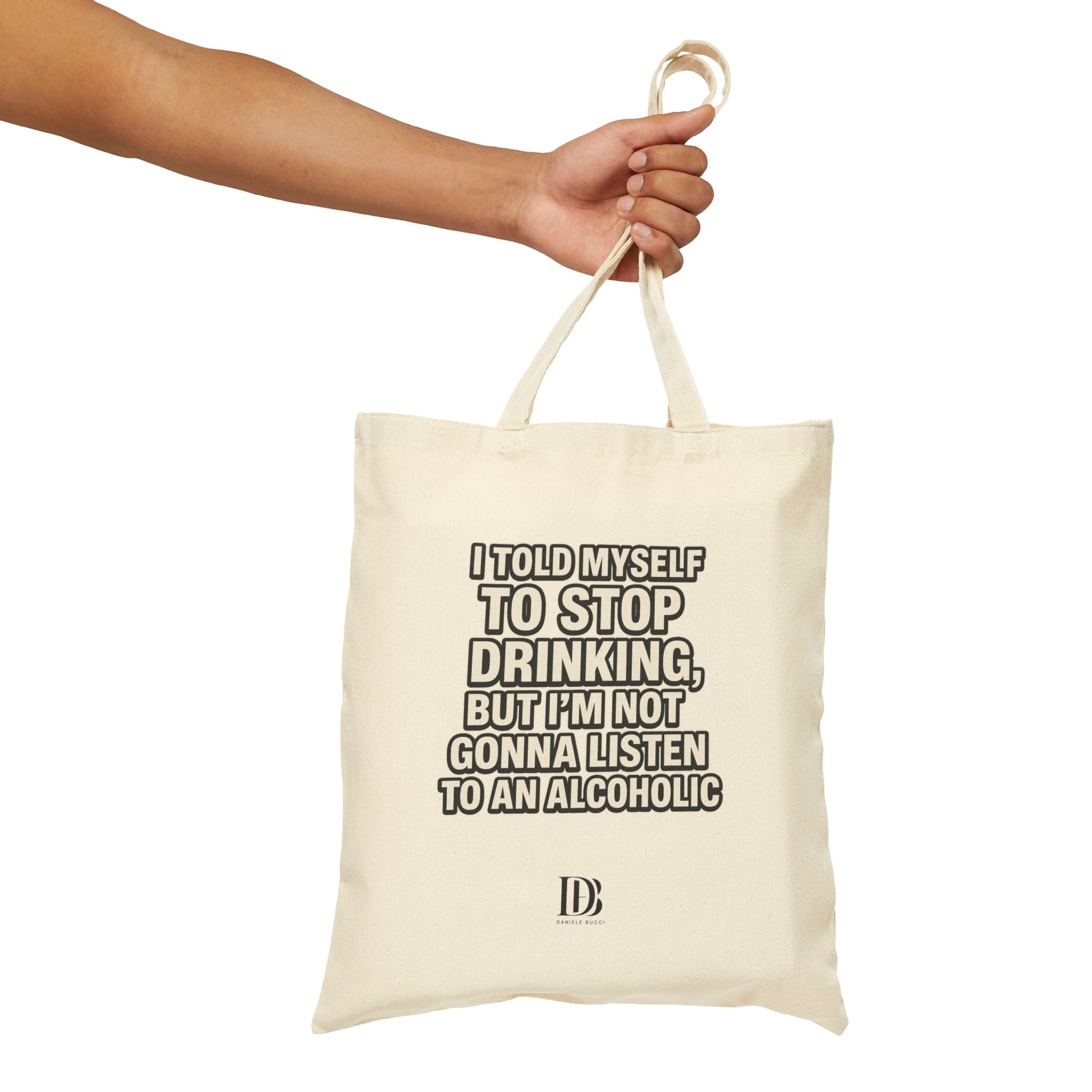 Stop Drinking shopping bag