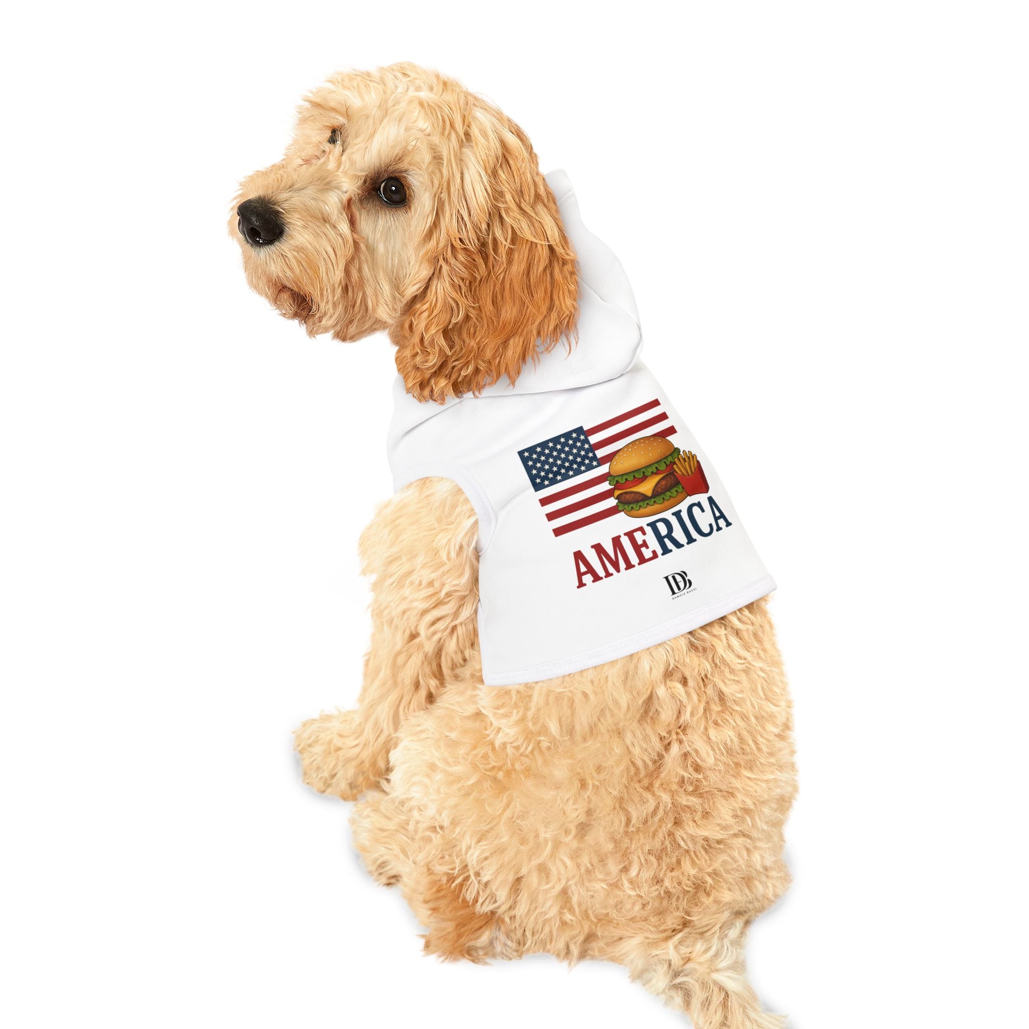 America Pet Hoodie