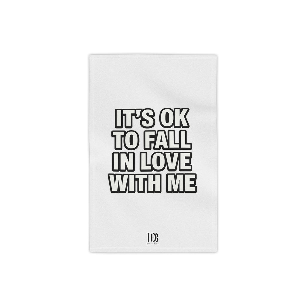 It’s ok to fall in love with me beach towel