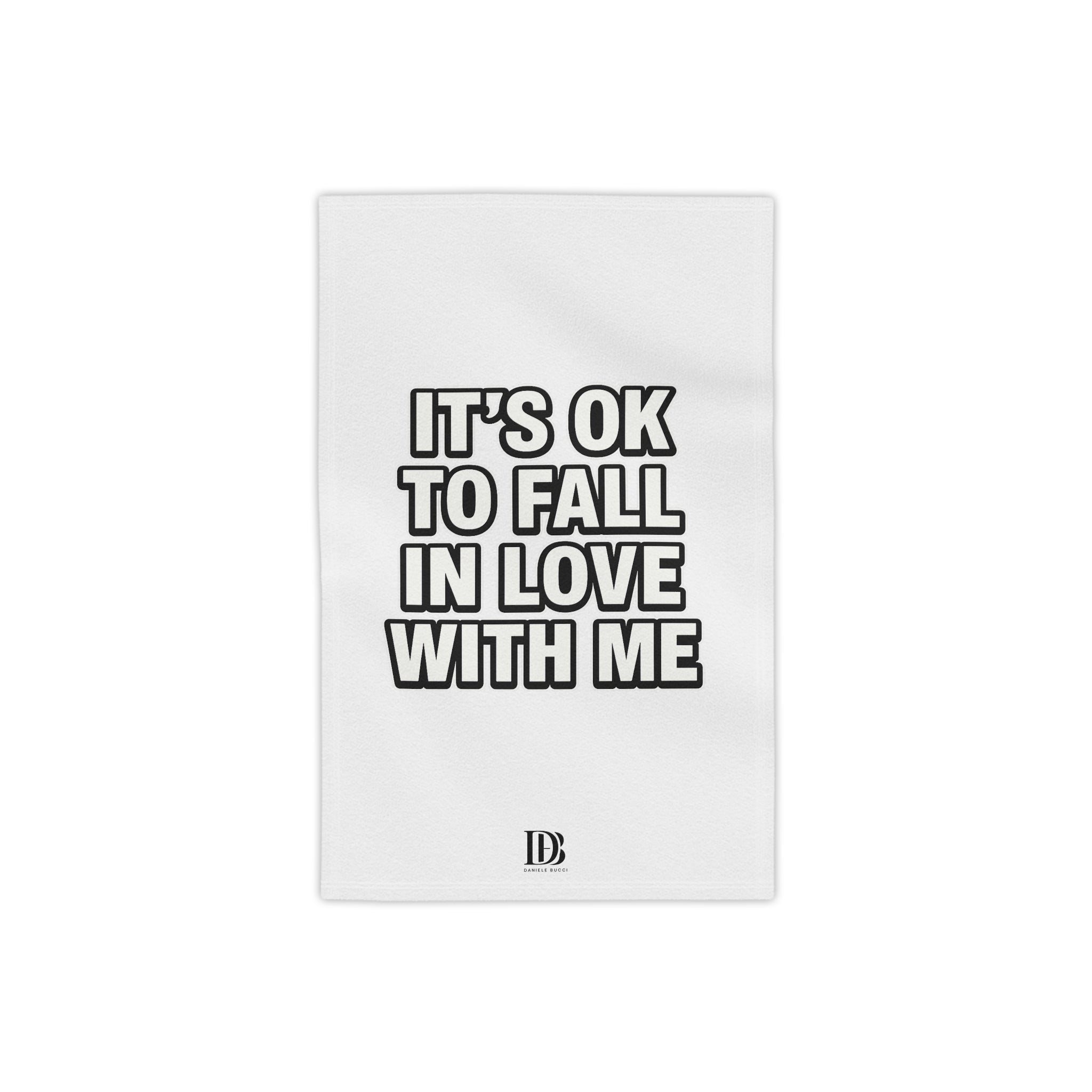 It’s ok to fall in love with me beach towel