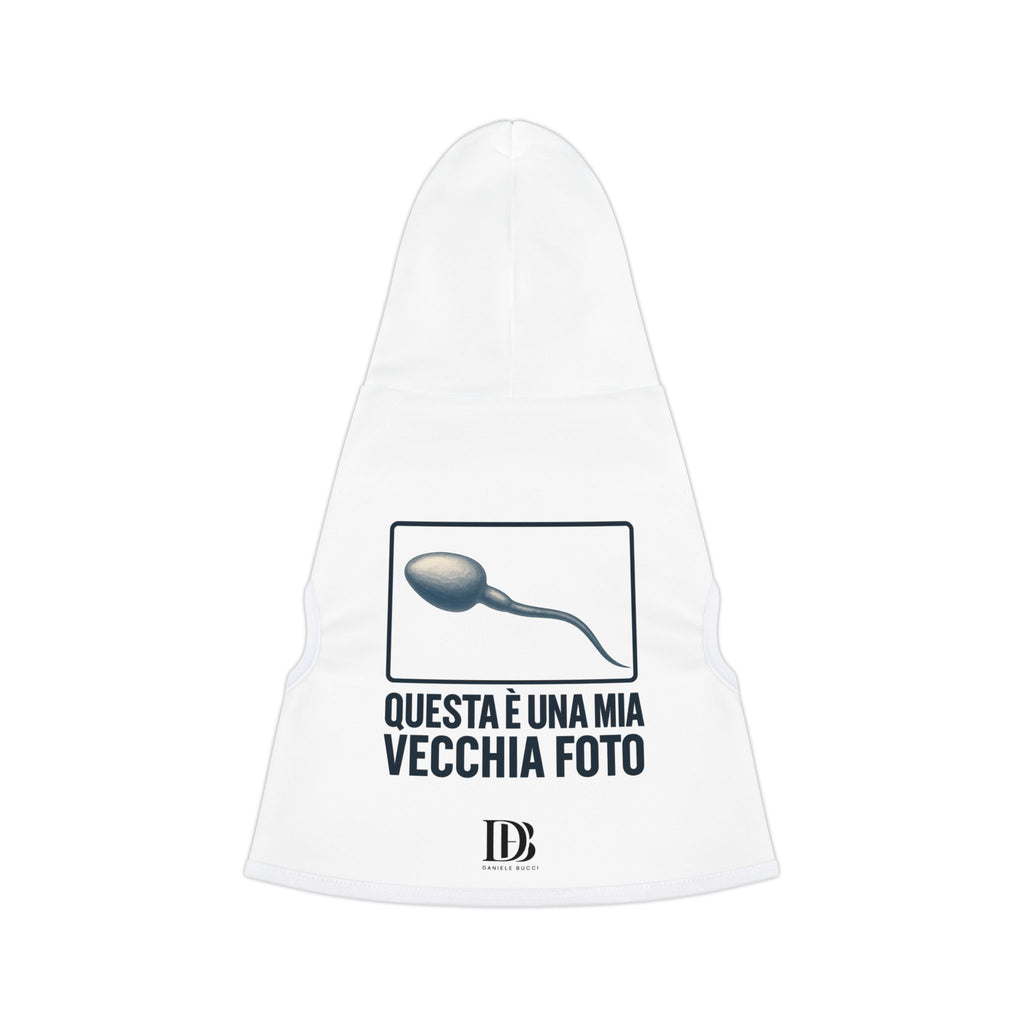 Questa è una mia vecchia foto Pet Hoodie