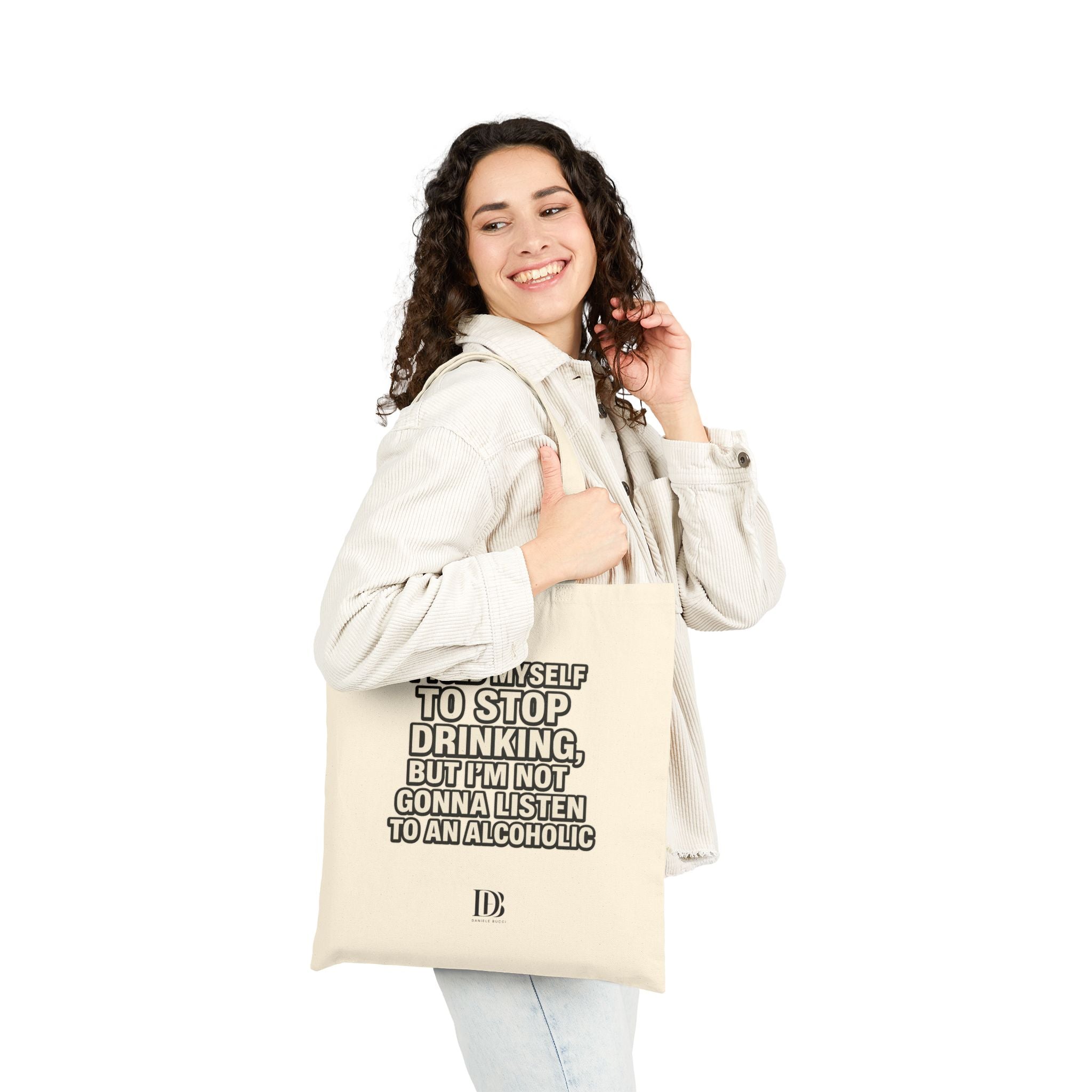 Stop Drinking shopping bag