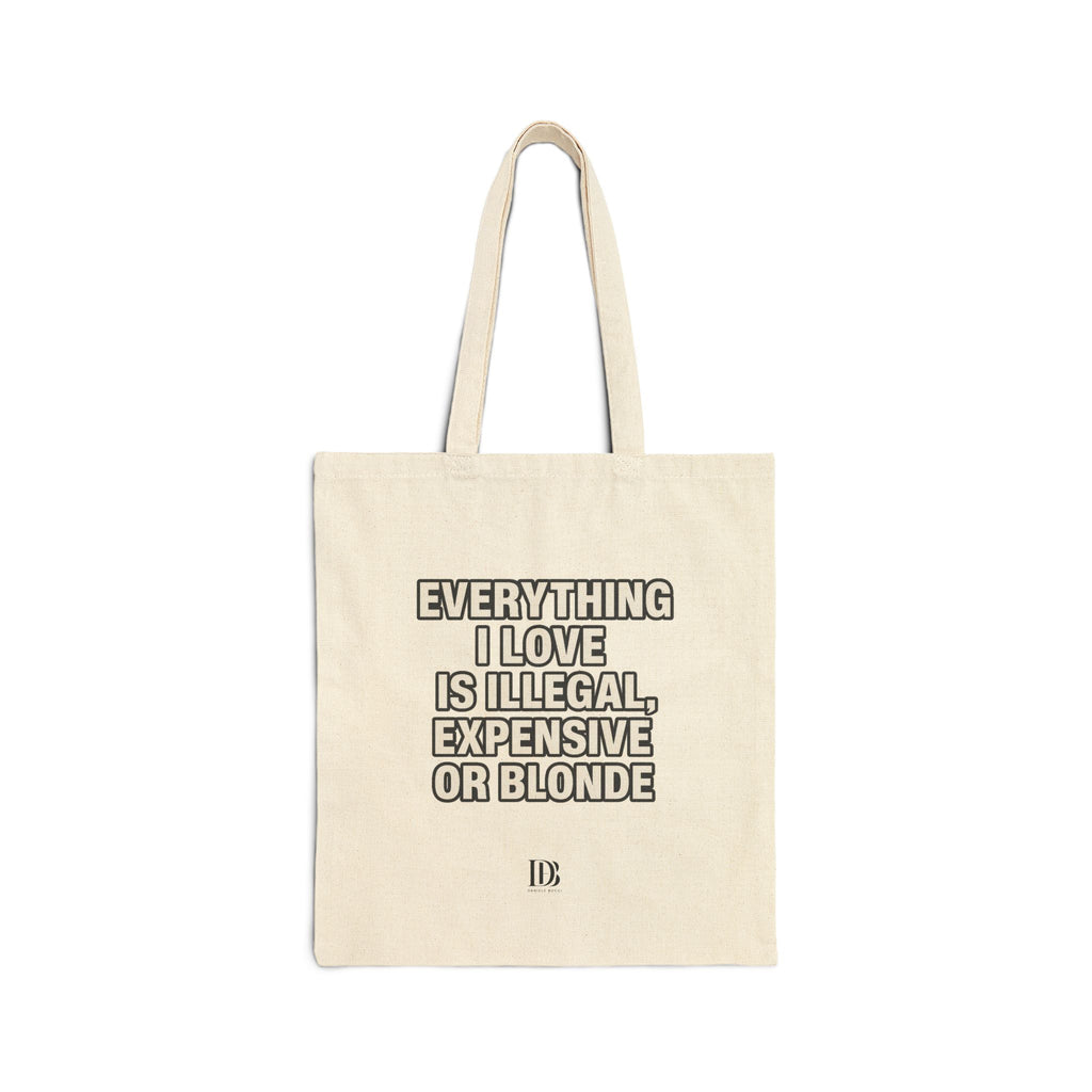 Everything I Love shopping bag