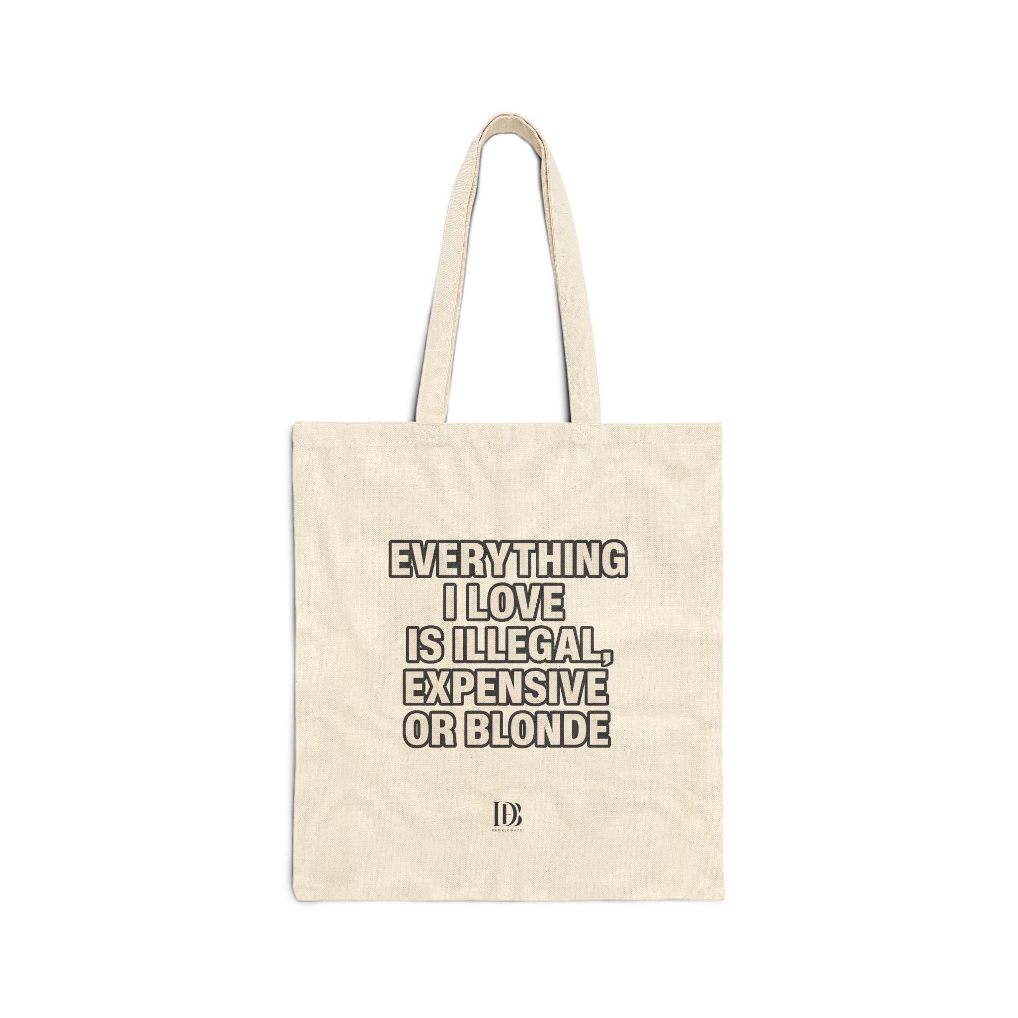 Everything I Love shopping bag