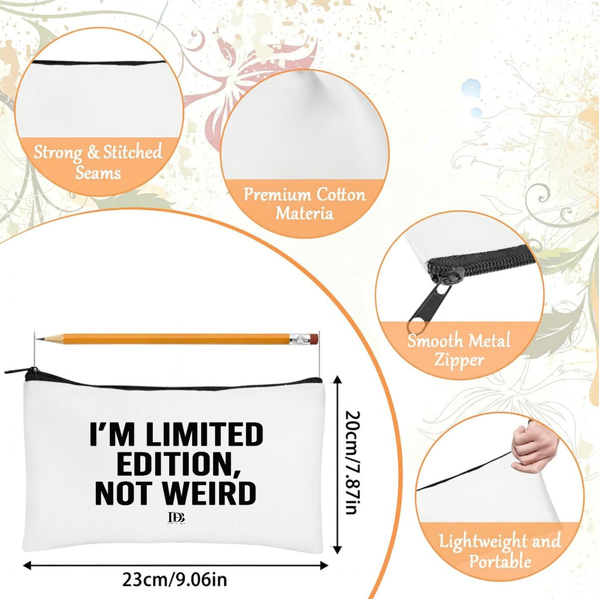 I’m limited edition not weird 
Travel Organizer Bag