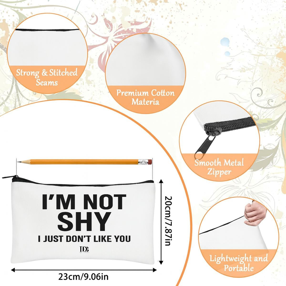 I’m not shy I just don’t like you Travel Organizer bag