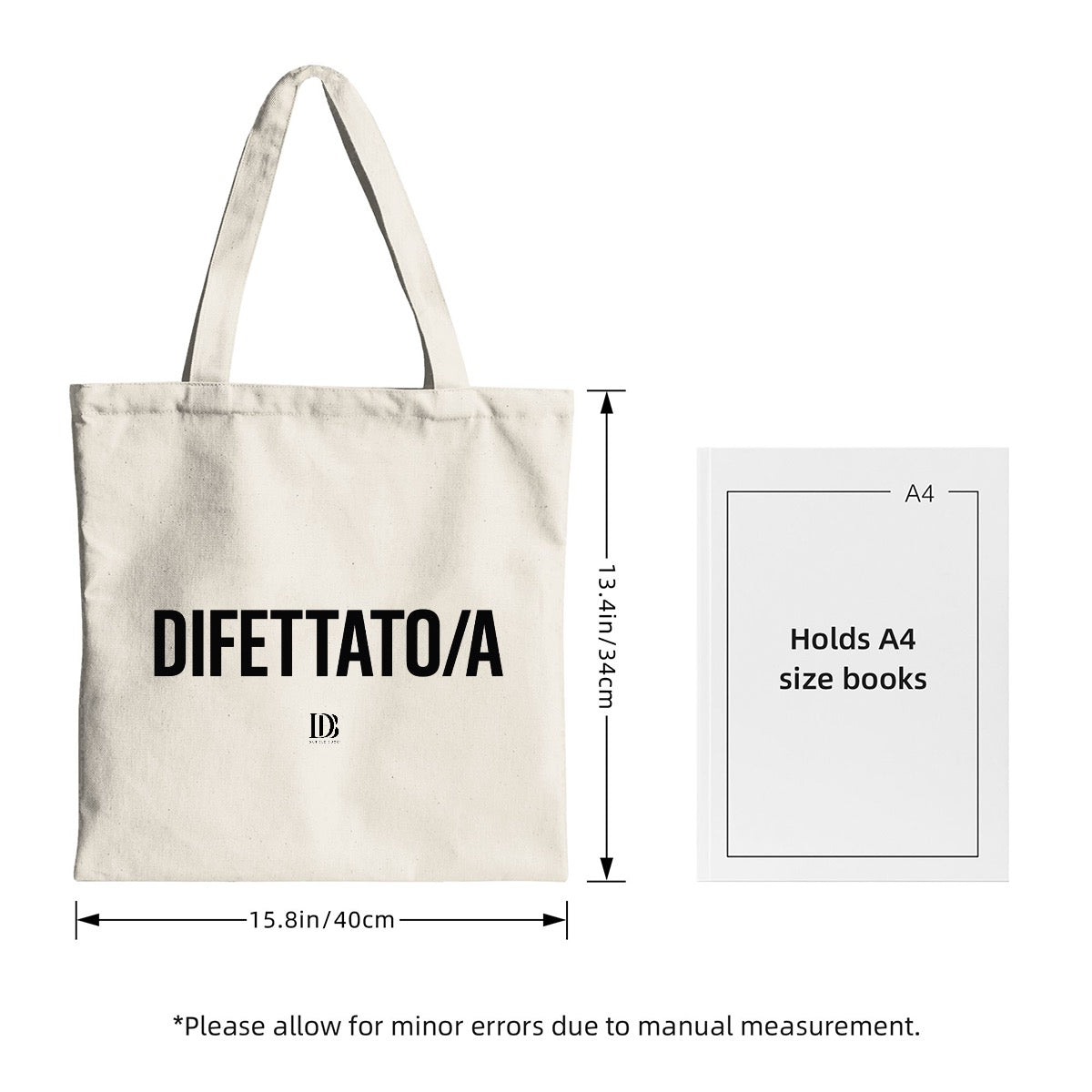 Difettato/a shopping bag