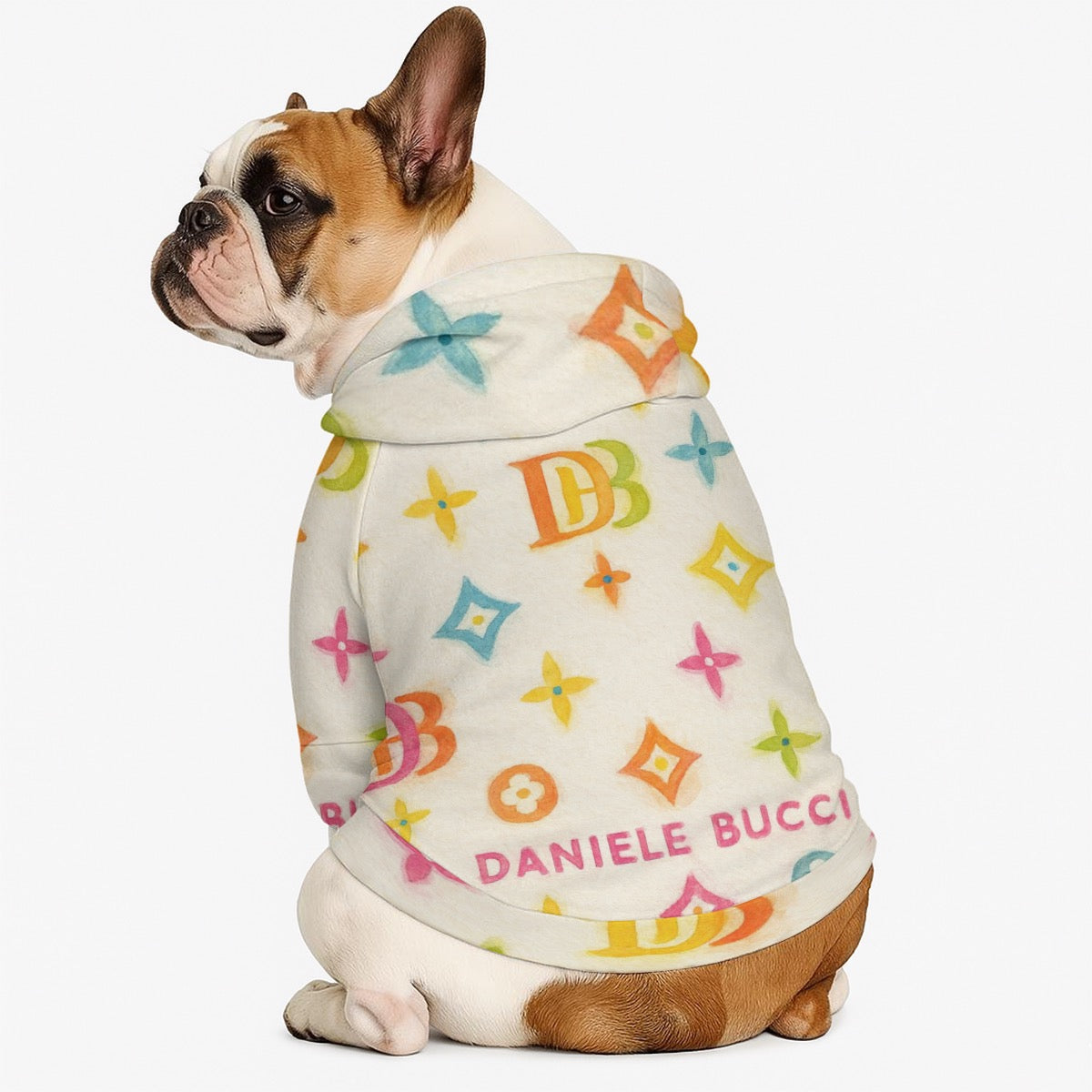 Daniele Bucci colorful Pet Hoodie Sweatshirt