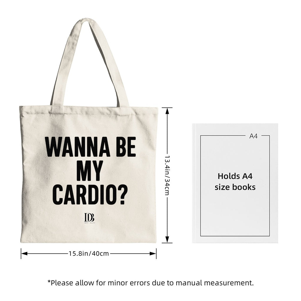 Wanna be my cardio shopping bag