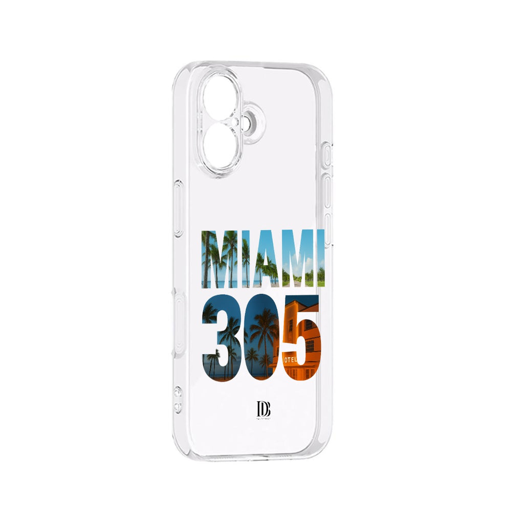 Miami 305 iPhone 17 Series Mobile Phone Case