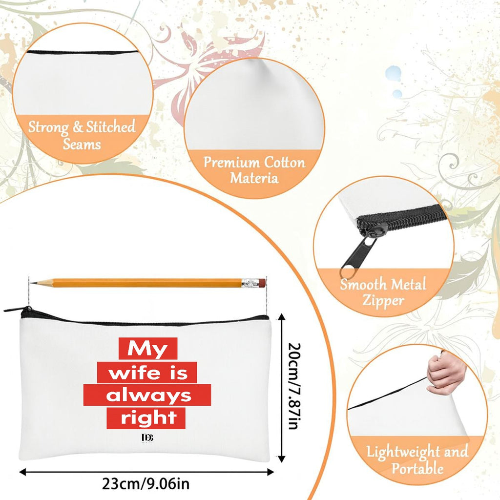 My wife is always right Travel Organizer bag