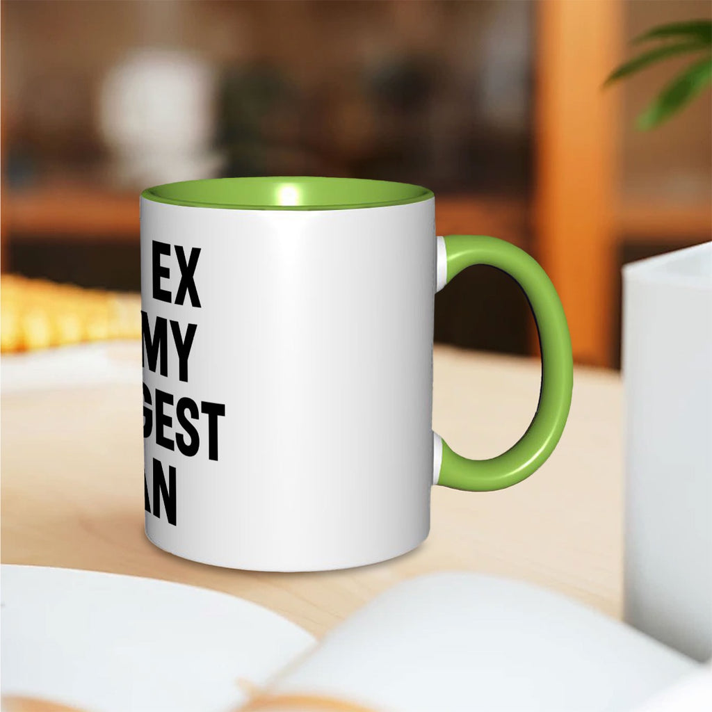 My ex is my biggest fan Double Color Mug
