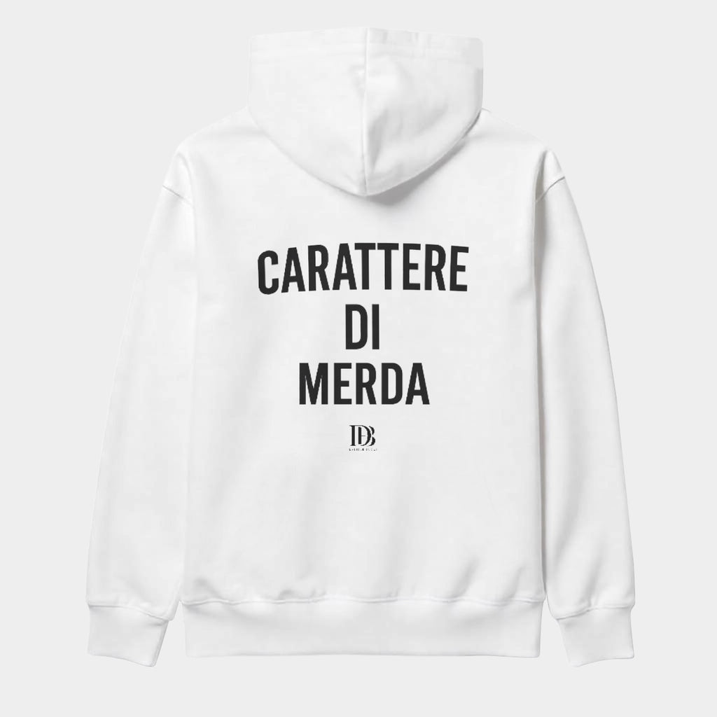 Carattere di merda unisex Pullover Hoodie