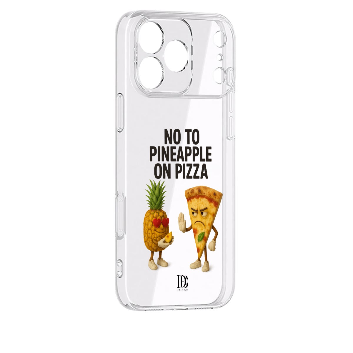 No to pineapple on pizza iPhone 17 Series Mobile Phone Case