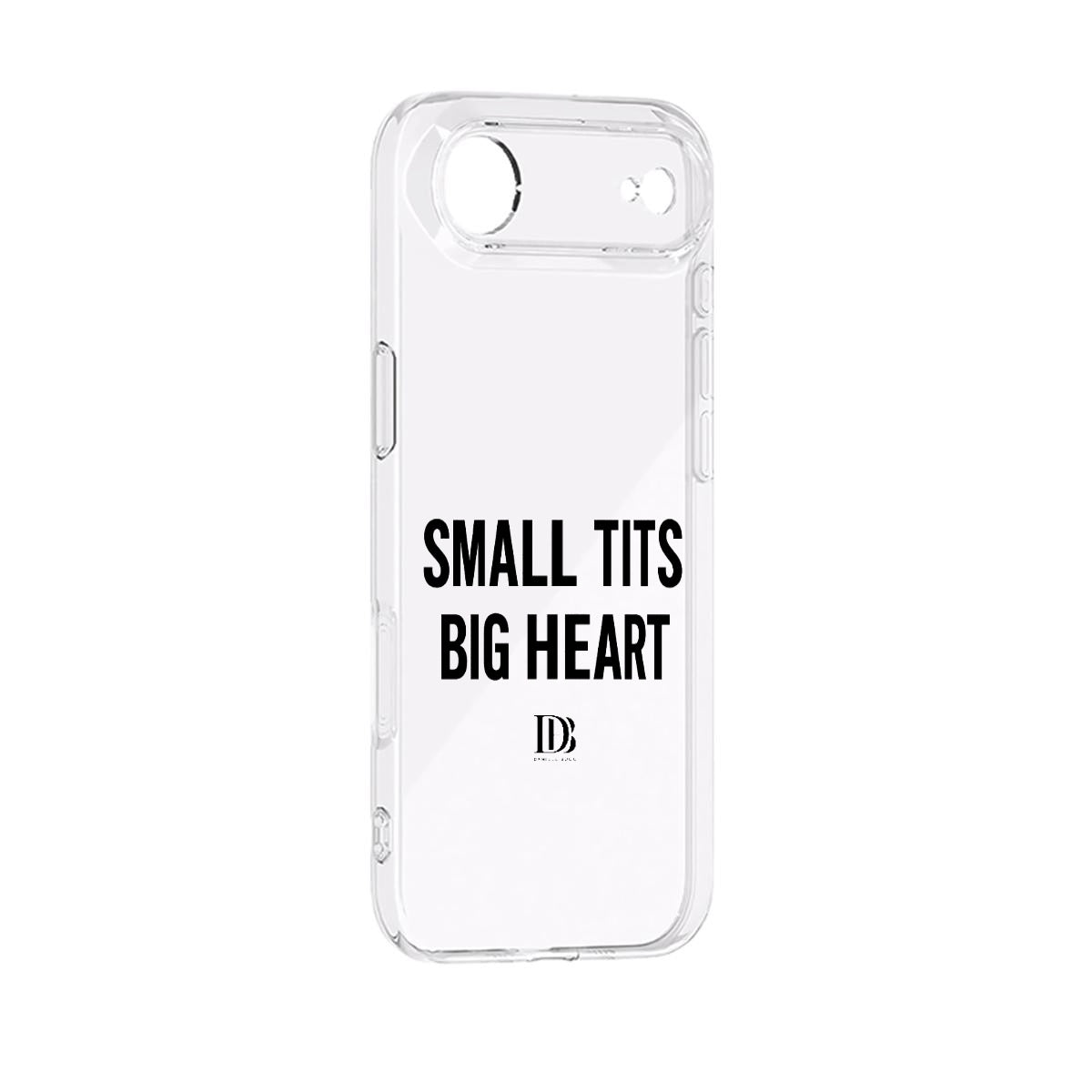 Small tits big heart iPhone 17 Series Mobile Phone Case