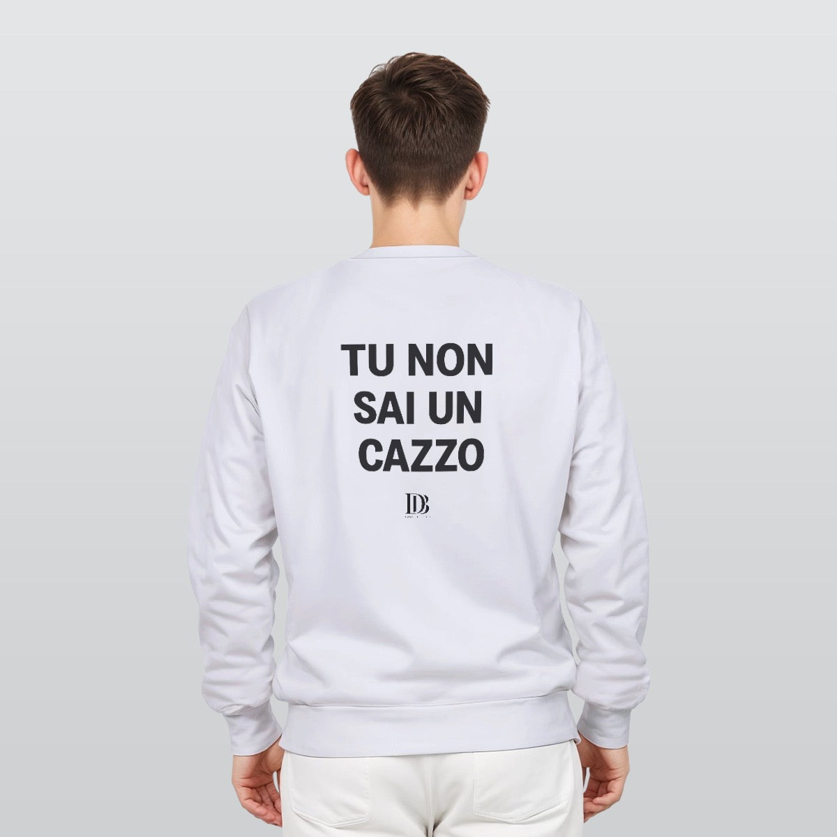 Tu non sai un cazzo Unisex Sweatshirt
