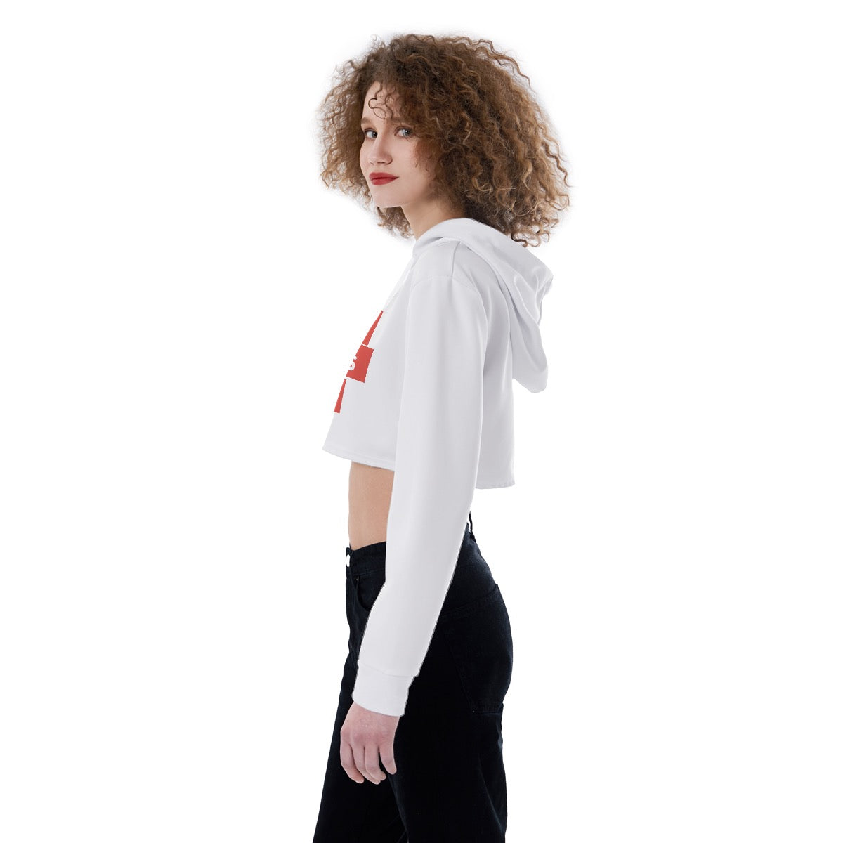 My wife is always right Women  Crop Hoodie