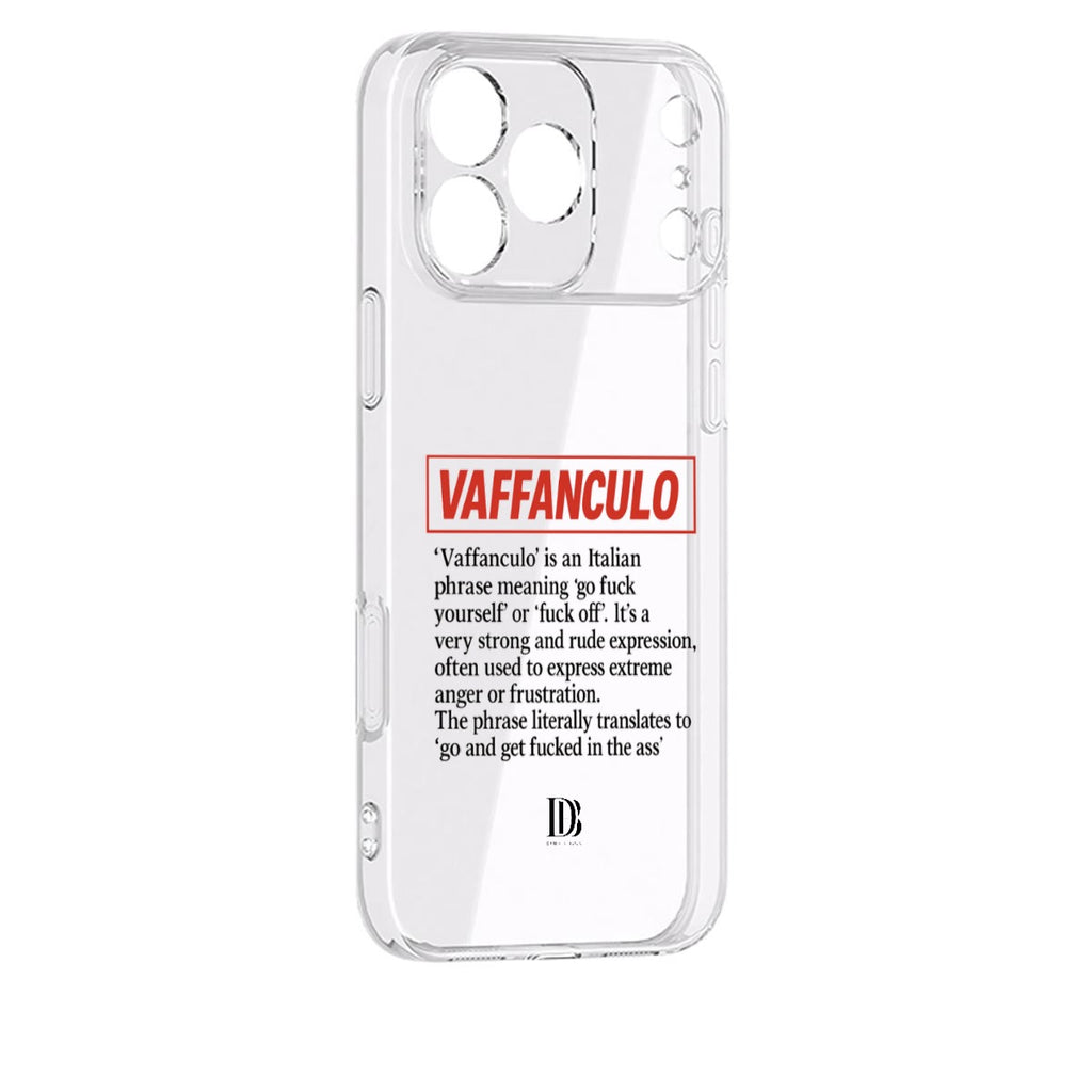 Vaffanculo iPhone 17 Series Mobile Phone Case