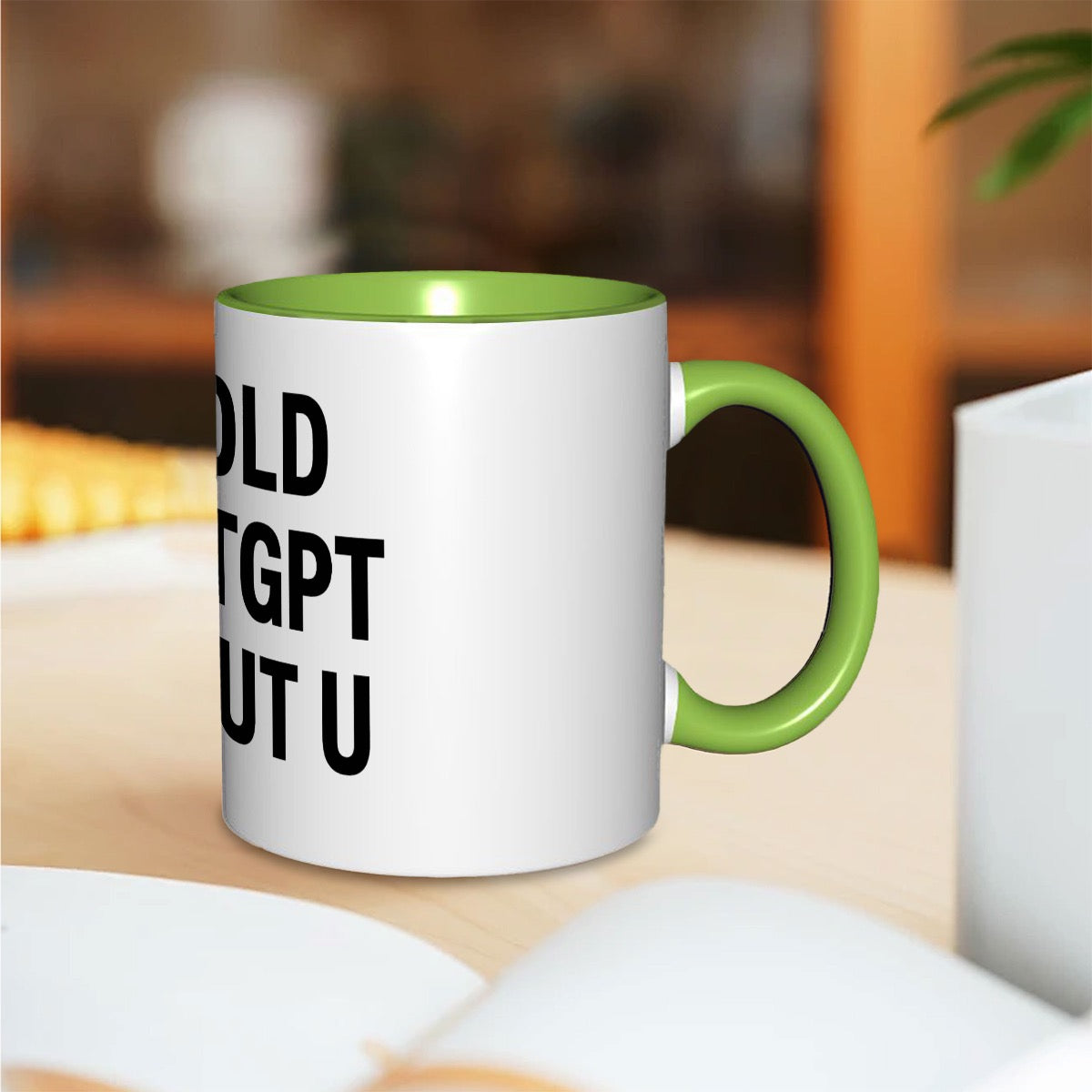I told ChatGPT about u 11oz Double Color Mug