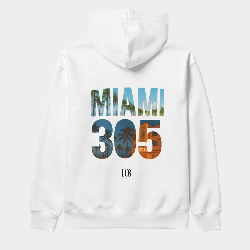 Miami 305 Unisex Pullover Hoodie