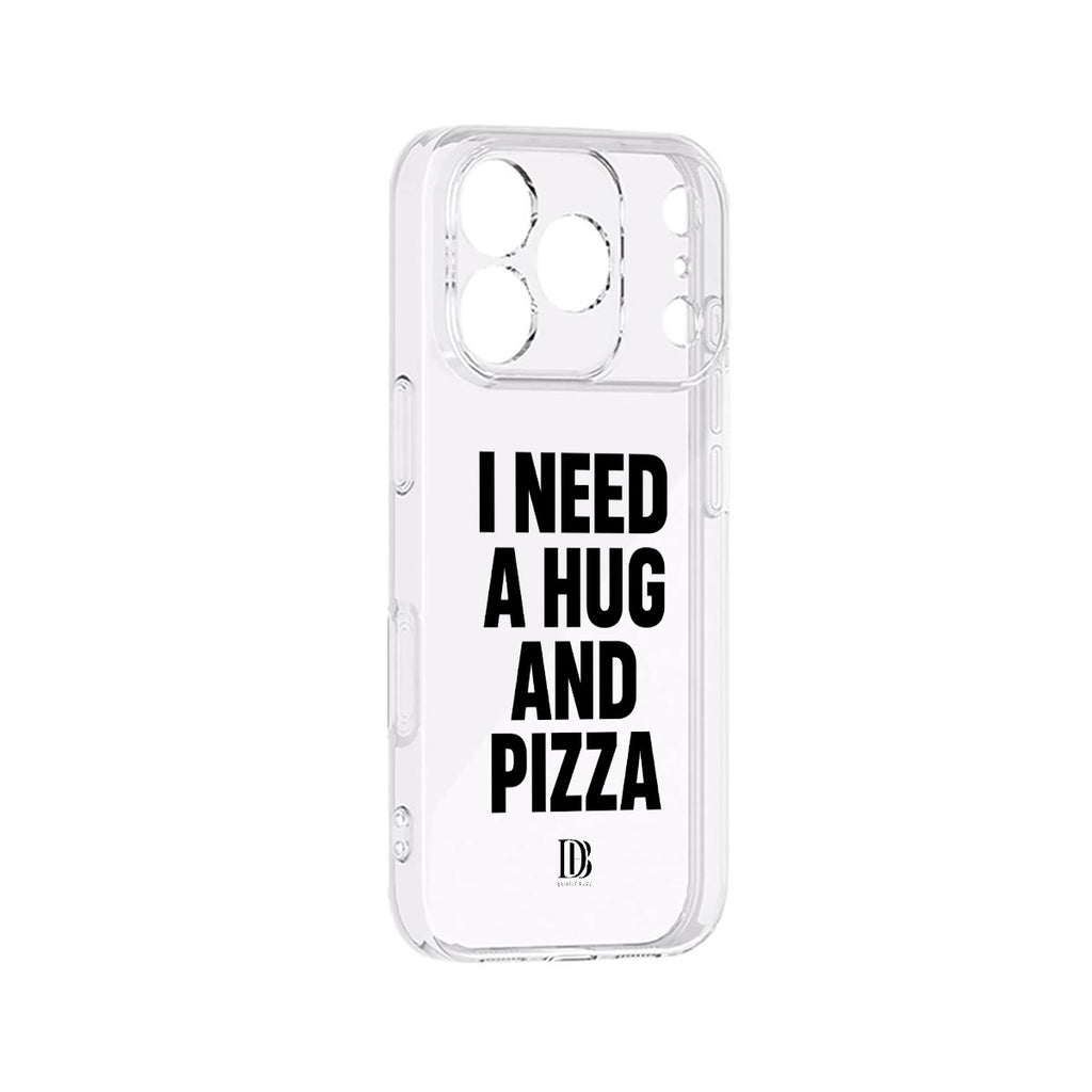 I need a hug and pizza iPhone 17 Series Mobile Phone Case