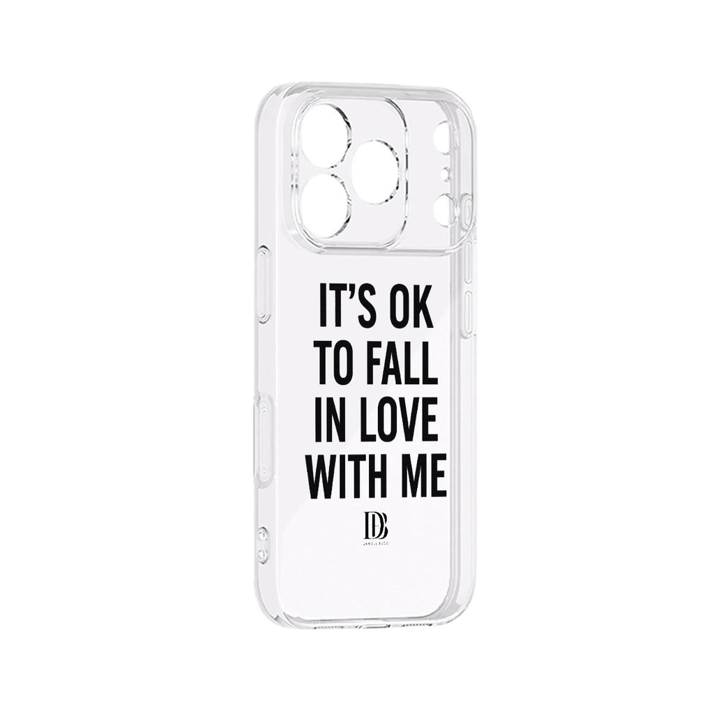 It’s ok to fall in love with me iPhone 17 Series Mobile Phone Case