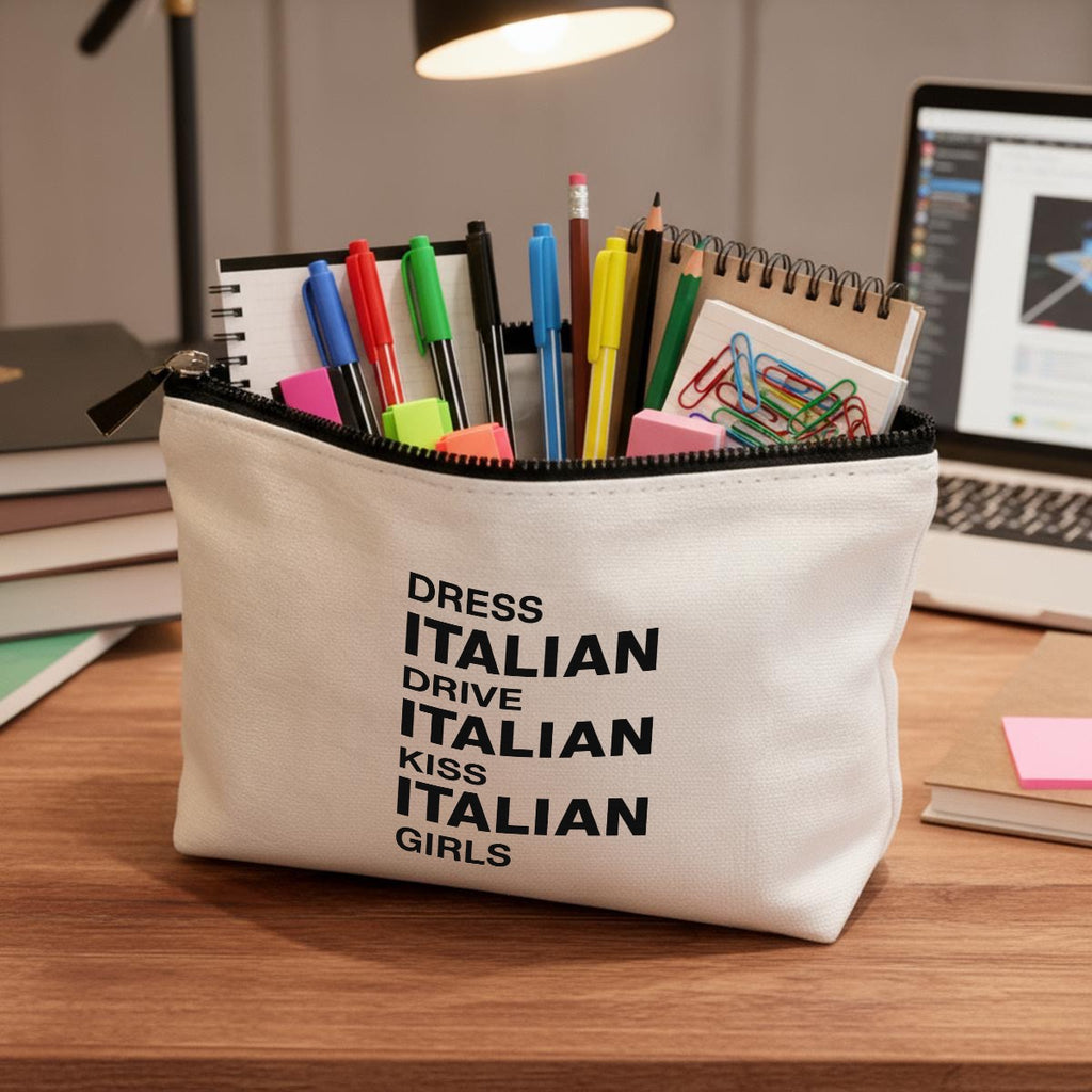 Dress Italian drive Italian kiss Italian girls Travel Organizer bag