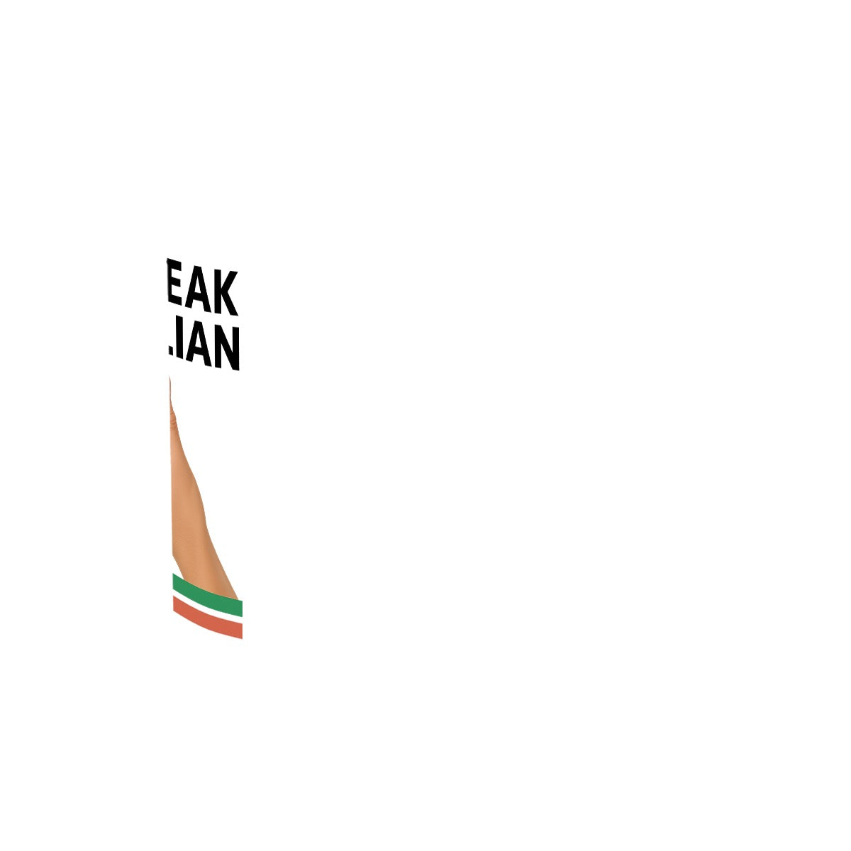 I speak Italian 11oz Double Color Mug