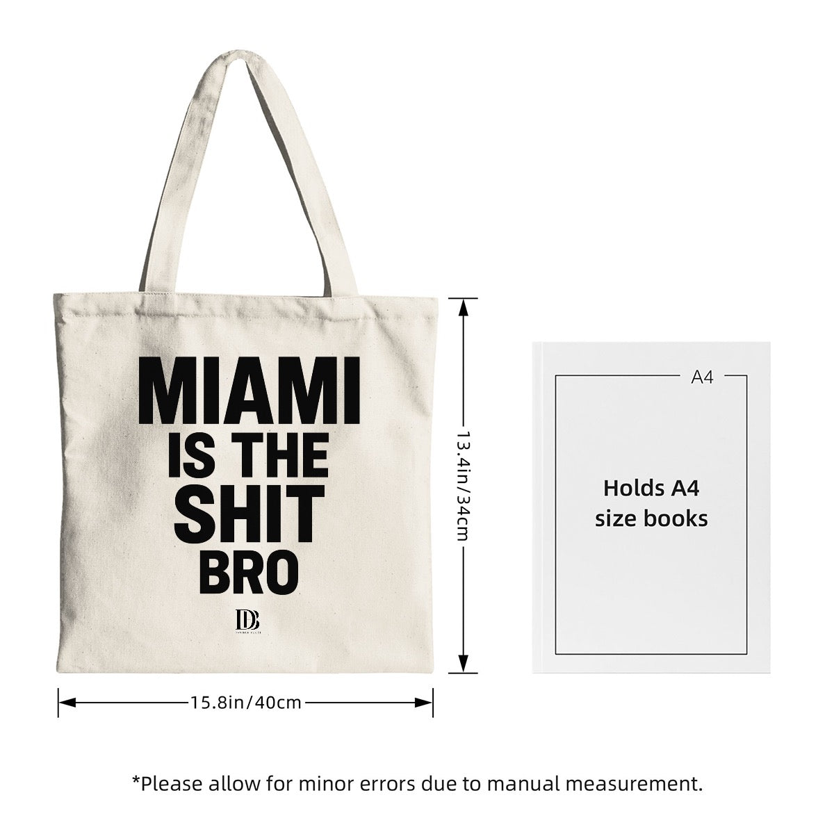 Miami is the shit bro shopping bag