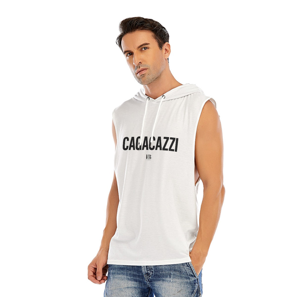 Cagacazzi Unisex Sleeveless Pullover Hoodie