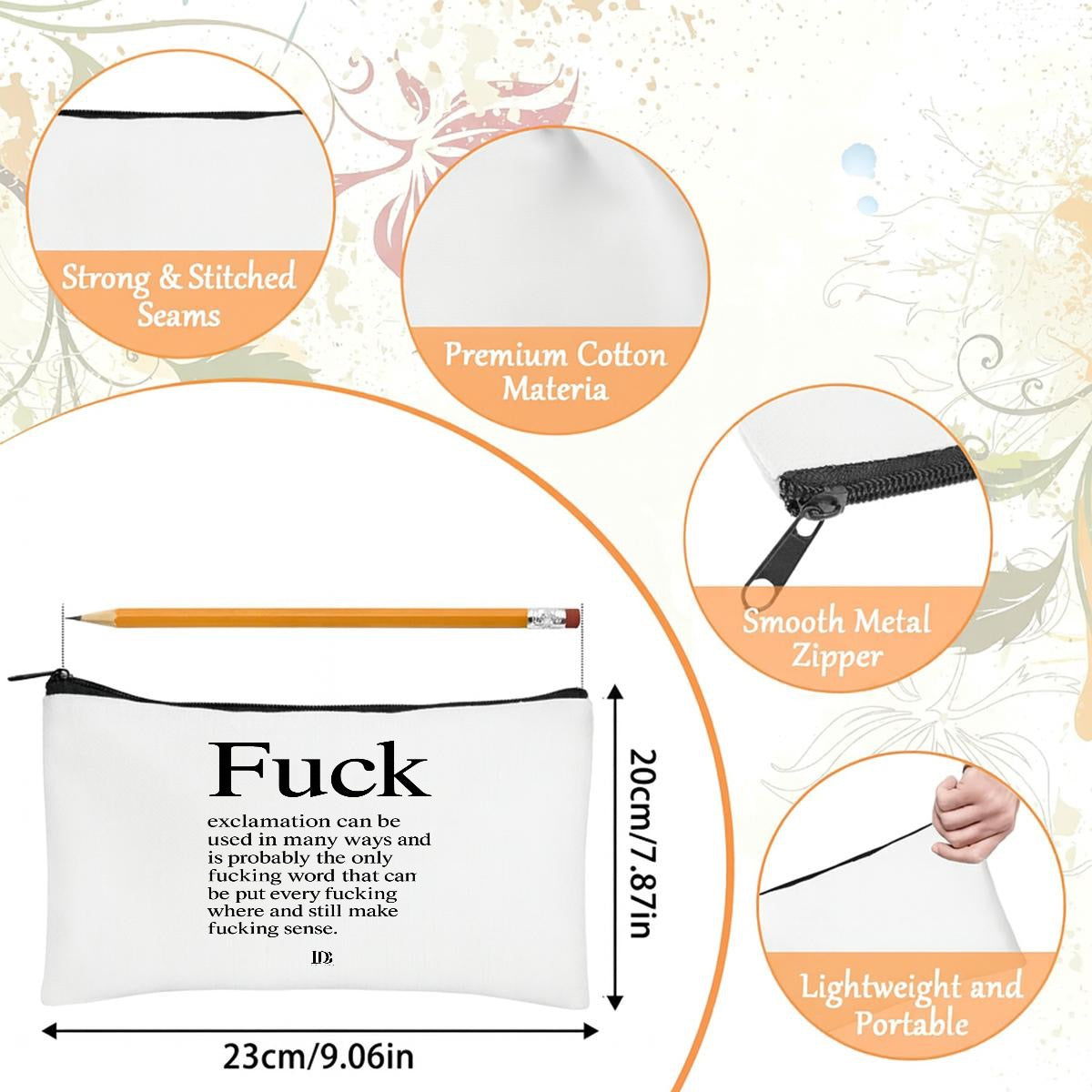 Fuck Travel Organizer bag