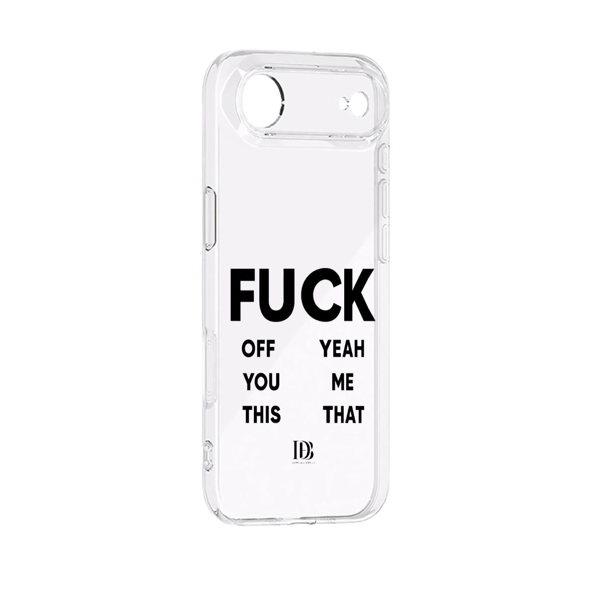 Fuck iPhone 17 Series Mobile Phone Case