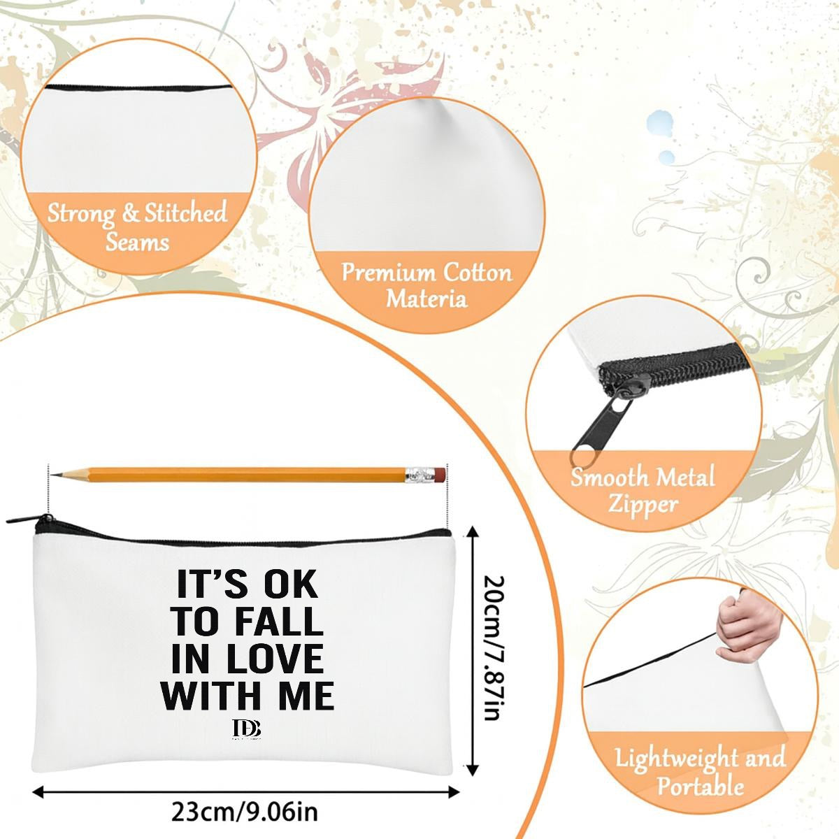 It’s ok to fall in love with me Travel Organizer Bag