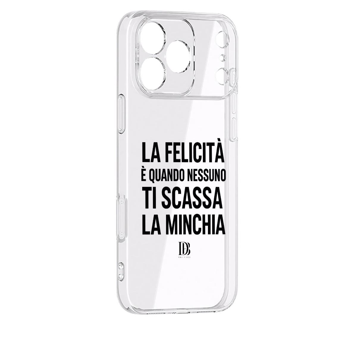 La felicità è quando nessuno ti scassa la minchia iPhone 17 Series Mobile Phone Case