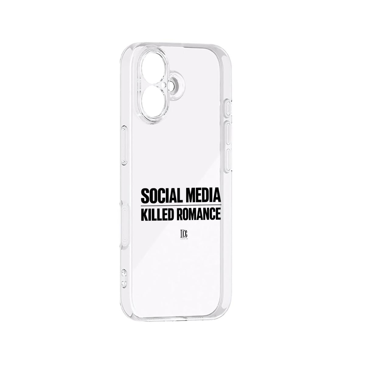 Social media killed romance iPhone 17 Series Mobile Phone Case
