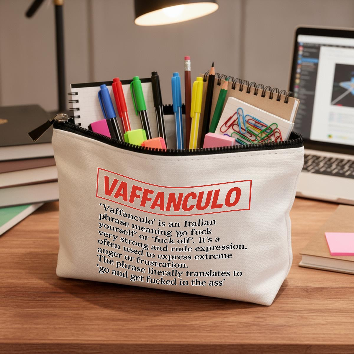 Vaffanculo Travel Organizer bag