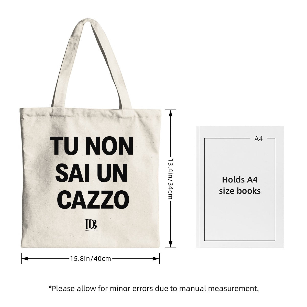 Tu non sai un cazzo Shopping Bag