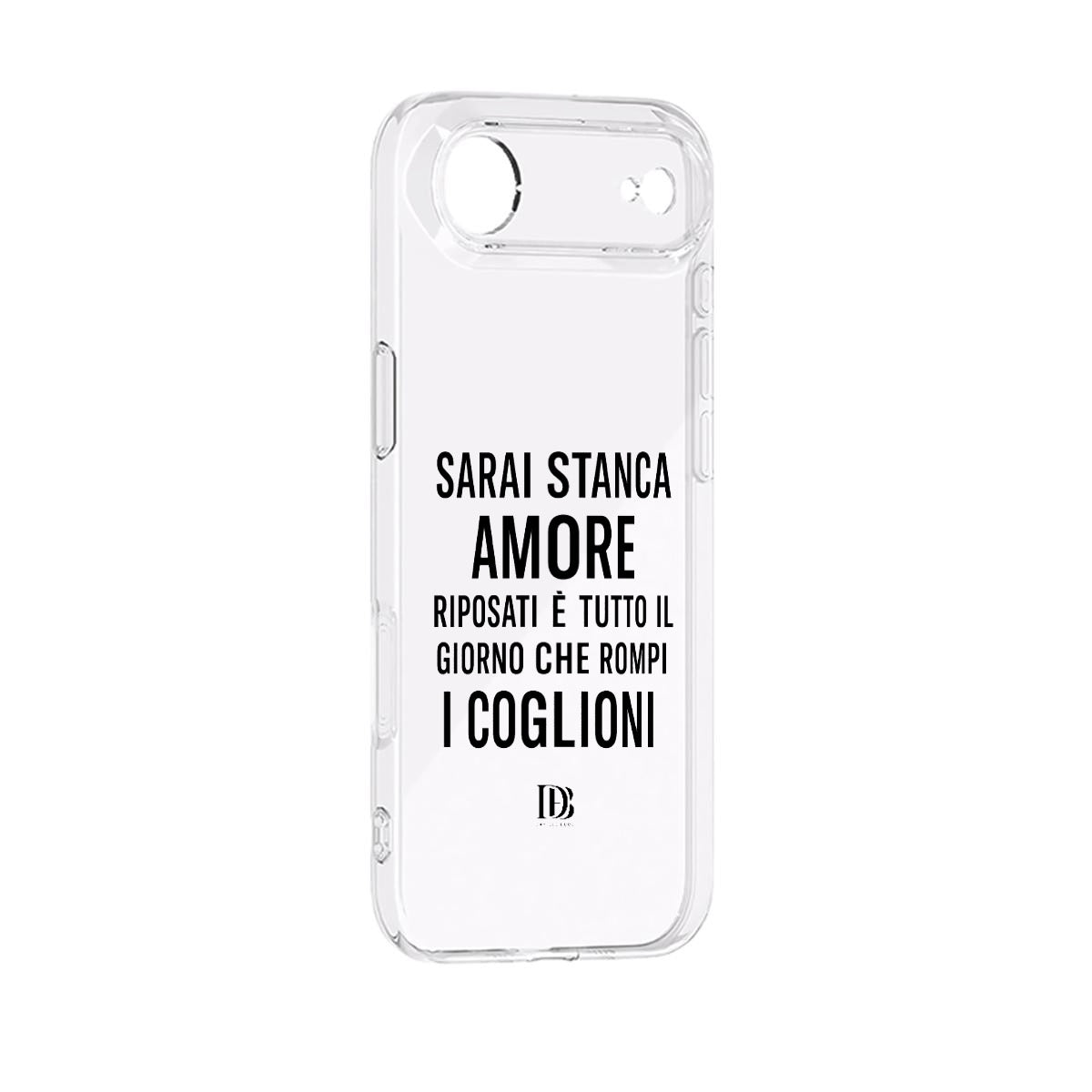 Sarai stanca amore riposati è tutto il giorno che rompi i coglioni iPhone 17 Series Mobile Phone Case