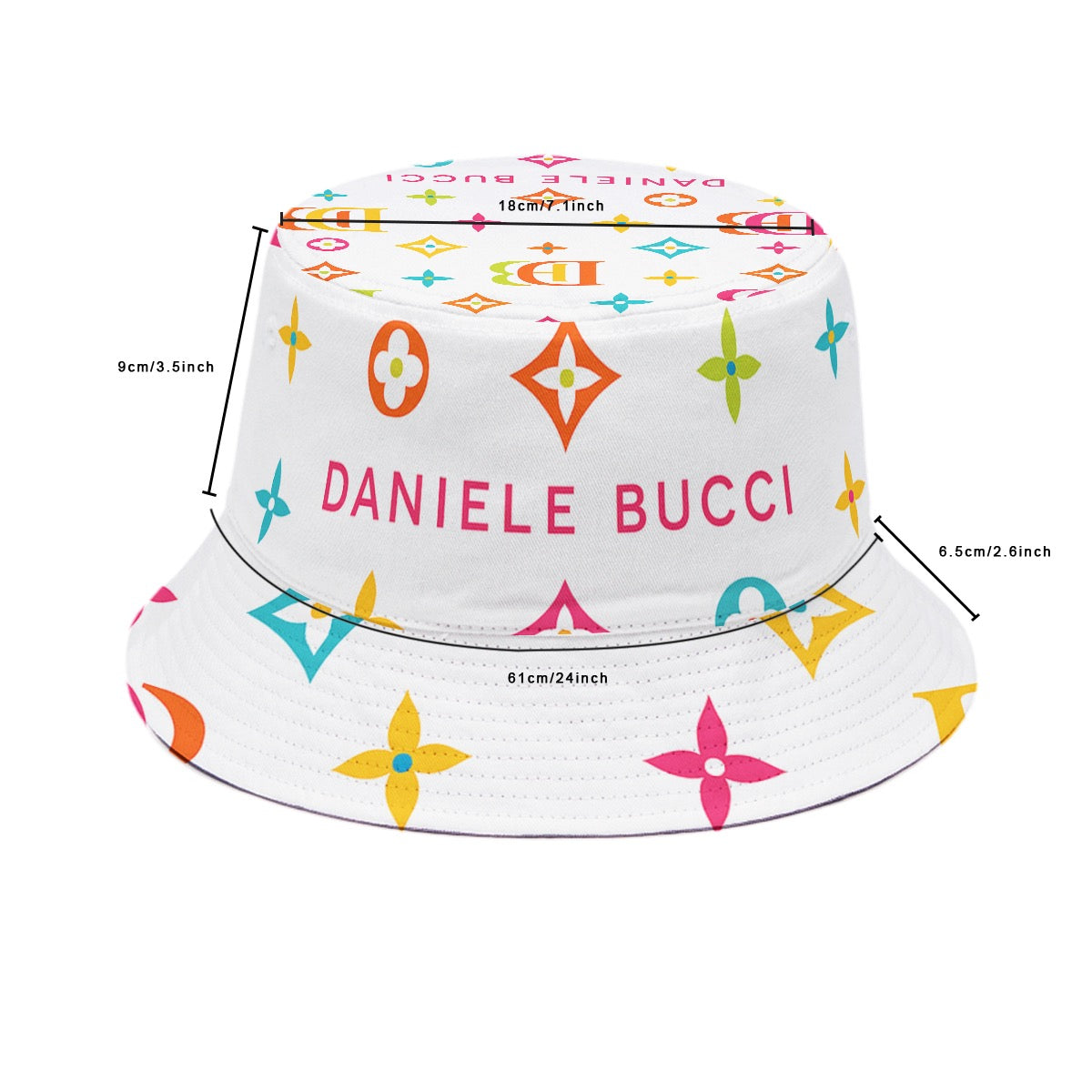 Daniele Bucci colorful Bucket Hat