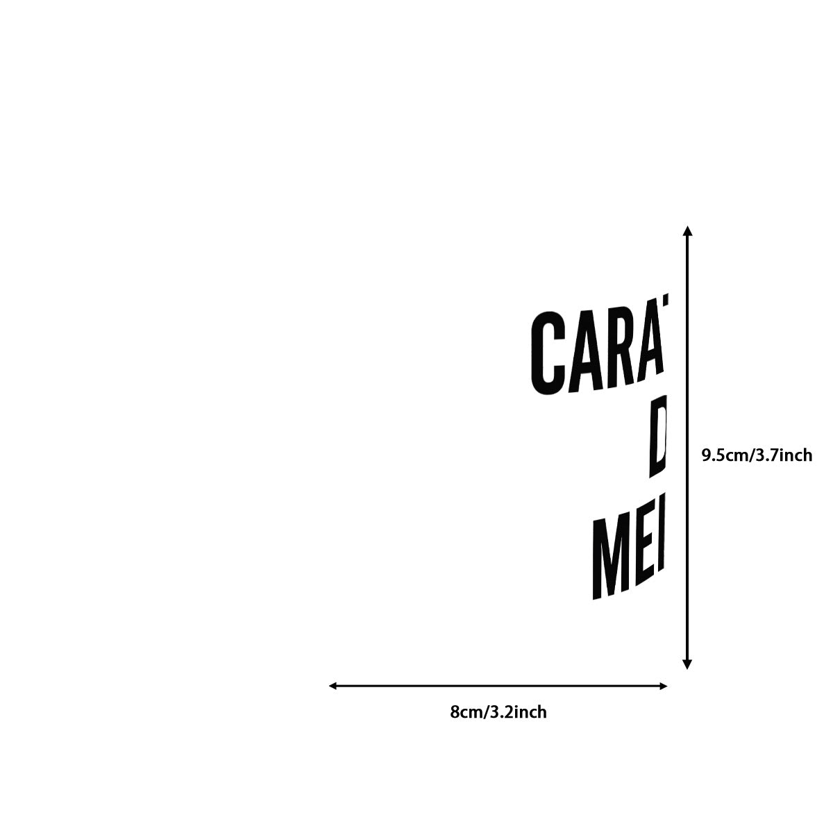 Carattere di merda 11oz Double Color Mug