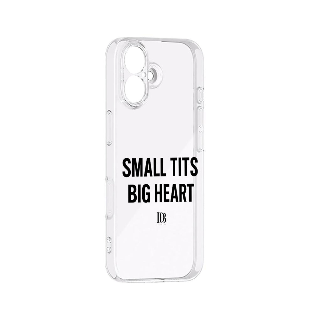 Small tits big heart iPhone 17 Series Mobile Phone Case