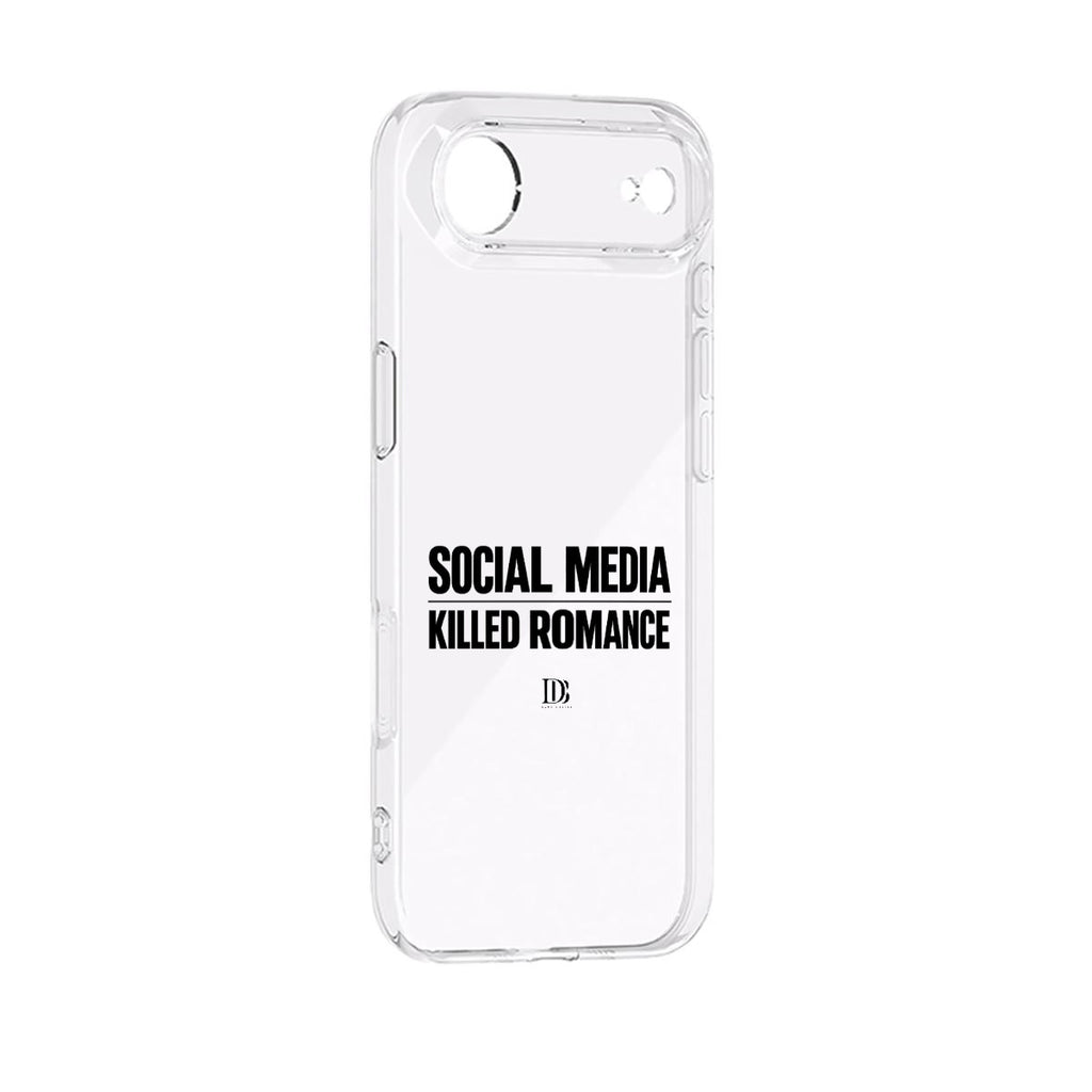 Social media killed romance iPhone 17 Series Mobile Phone Case