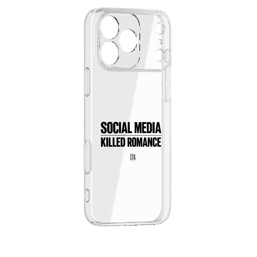 Social media killed romance iPhone 17 Series Mobile Phone Case