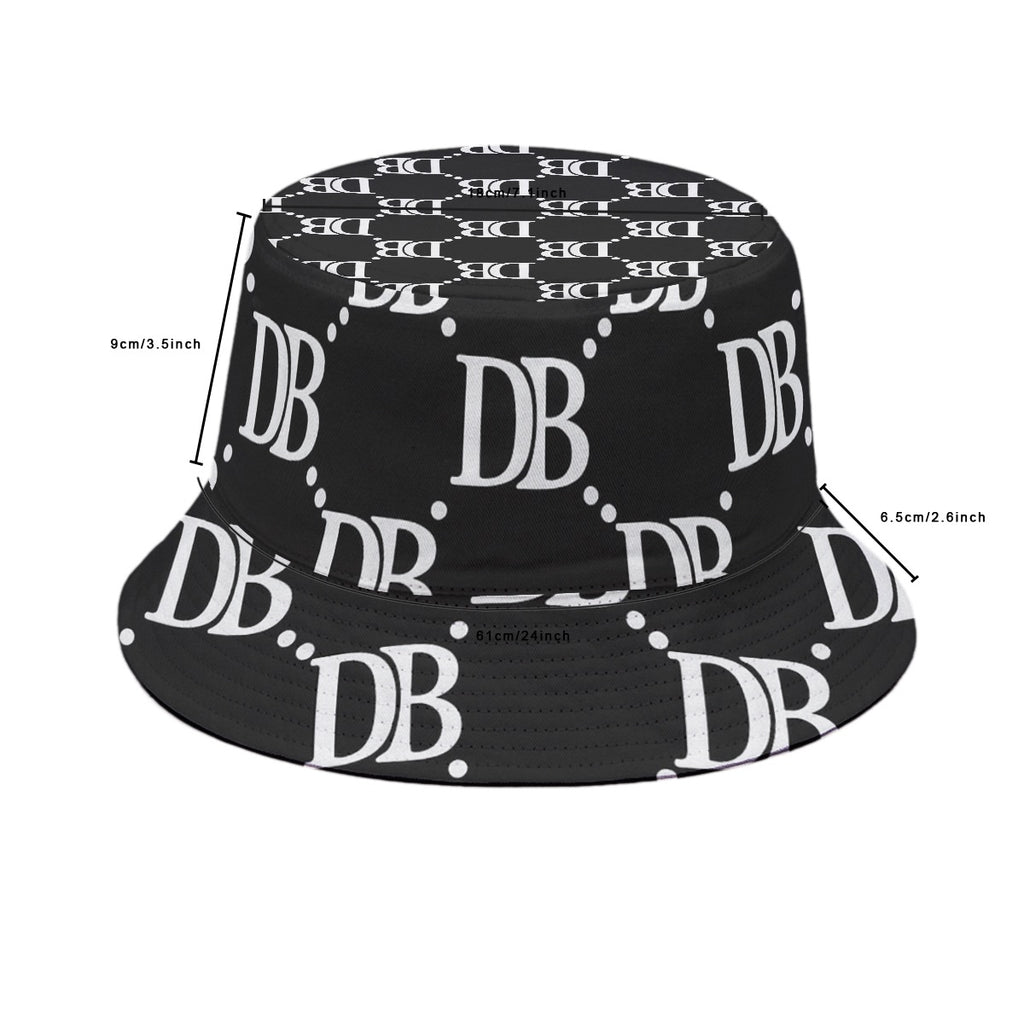 Daniele Bucci black and white Bucket Hat