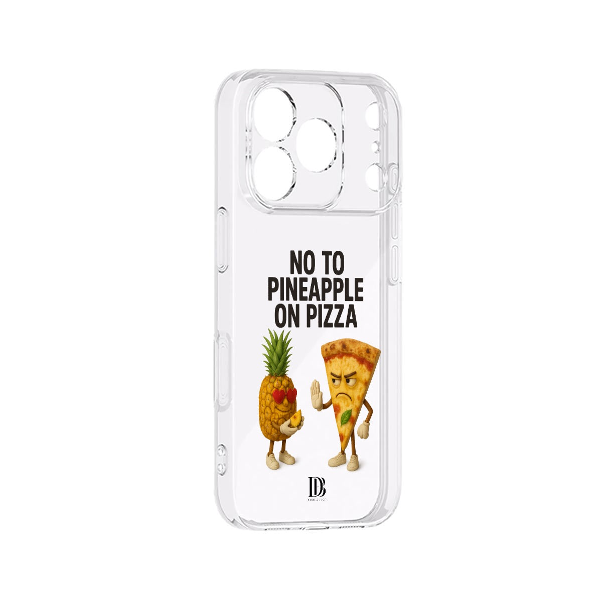 No to pineapple on pizza iPhone 17 Series Mobile Phone Case